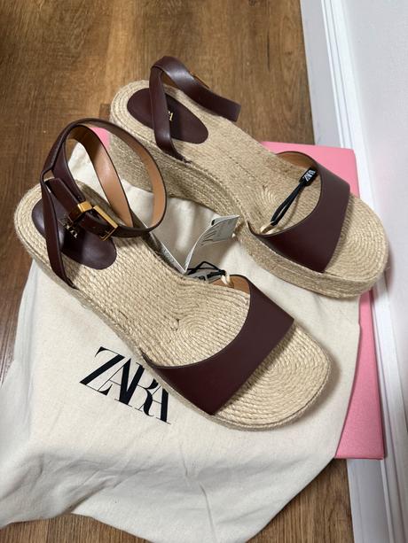 Zara sandále na platforme, zara,39