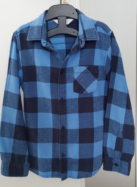 Flanelová košeľa h&m veľ. 128, h&m,128