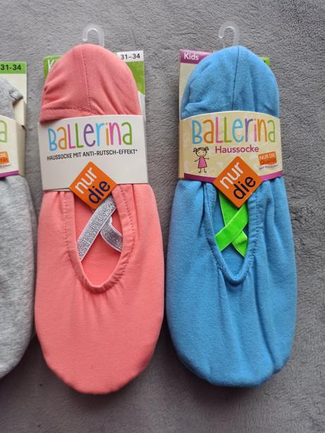 Balerínky, protišmykové papučky uni veľkosť 31-34, 31 / 32 / 33 / 34