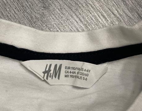 Skate glitrové tričko veľ. 110/116, h&m,116