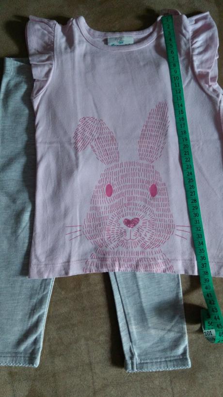 Tričko topomini s legínkami, veľ. 86, topomini,86