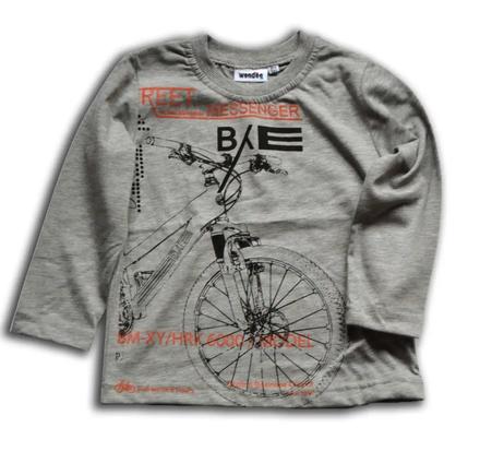 Chlapčenské bavlnené tričko s bicyklom, 152