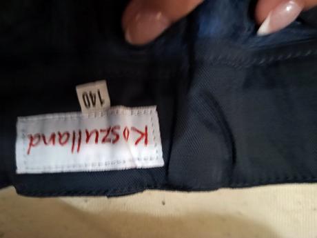 Elegantné nohavice tmavomodré 134, 134