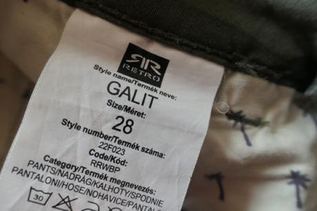 Retro jeans original peckove, kvalitne, trendy, m