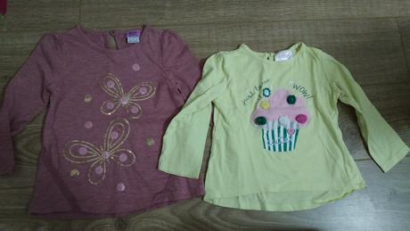 Tričká s dlh.rukávom 11 ks, 92