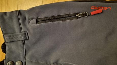 Turisticke nohavice softshell, 128