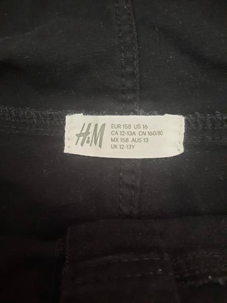 Dievčenská sukňa na traky, h&m,158