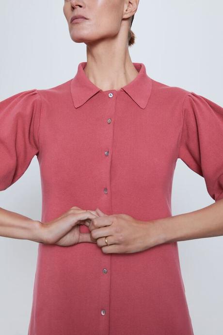 Svetrové šaty, zara,s