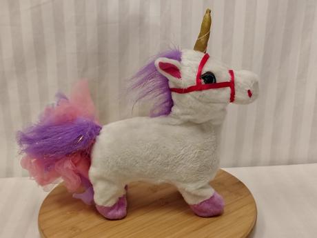 Interaktívny chodiaci jednorožec peggy, pets 29 cm,