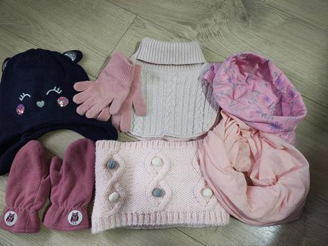 Zimný balík nakrčniky, rukavice, čiapka, 104