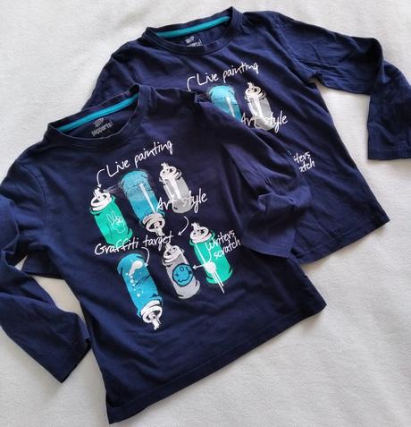 2 x tričko - veľkosť 122/128, pepperts,122