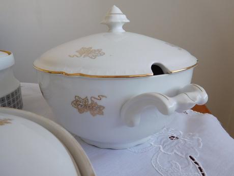 Polievkové porcelánové misy čechoslovákia,