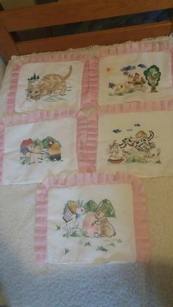 Obliecky na vankus handmade, šírka (cm): 30,dĺžka (cm): 30