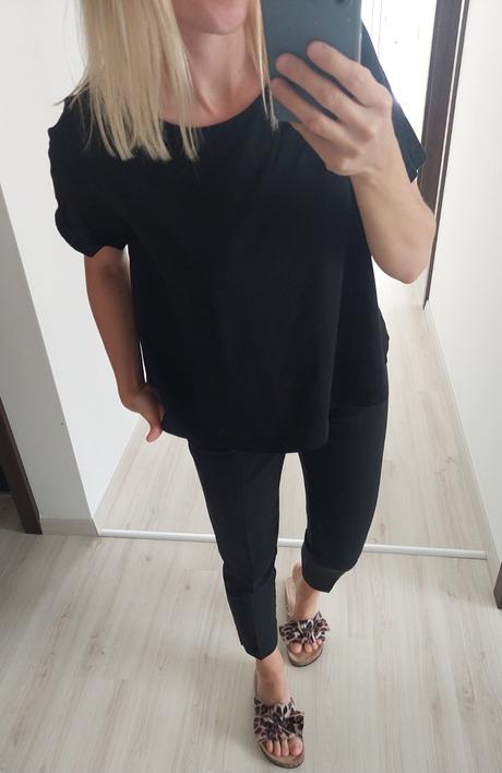 Čierny top/tričko reserved, reserved,s