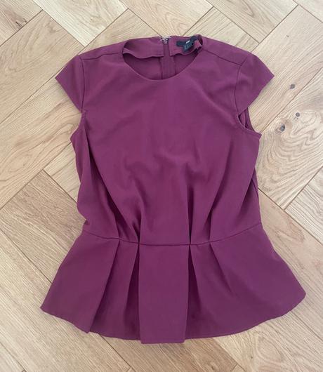 Peplum top, h&m,34
