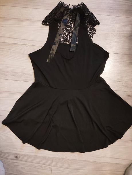 Peplum top s čipkou, gate,42