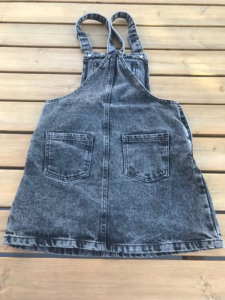 Riflová sukňa na traky, pepco,146