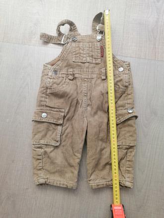 Menšestrove zateplene nohavice, velkosť 1 - 2 roky, 86