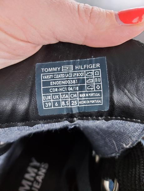 Topánky th, tommy hilfiger,39