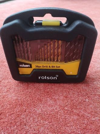 Rolson sada 38 dielnych vrtákov a bitov, 