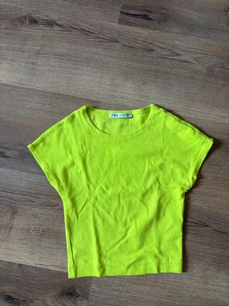 Crop tričko zara, zara,s