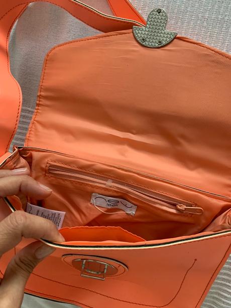 Lososová kabelka, new look