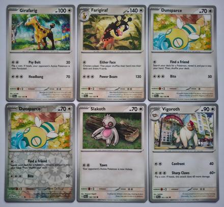Pokémon karty "paldea evolved" (9), 