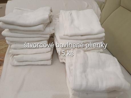 Kompletný balík látkových plienok, petit lulu,7 kg - 18 kg