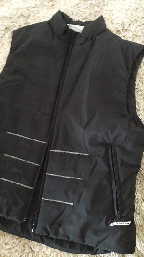 Čierna vesta, reebok,xl