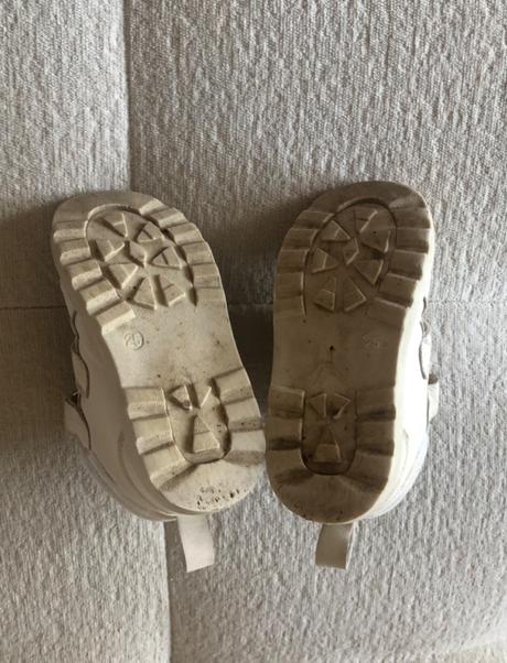 Krémové prechodné topánky cool club, 25, 25