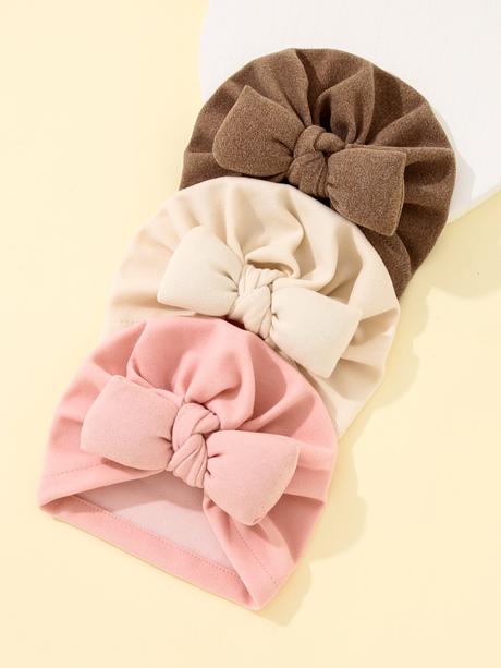 Čiapky 3 kusy v rôznych farbách, 62 - 134