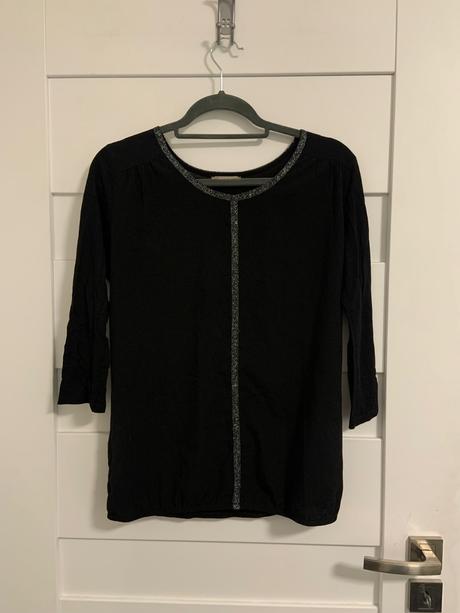 Čierna blúzka, orsay,s