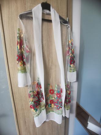 Kardigan s výšivkou, l