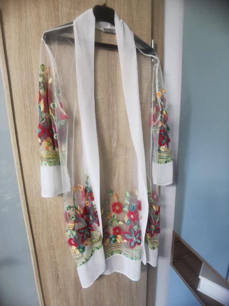 Kardigan s výšivkou, l