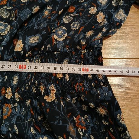 Tmavomodré košeľové šaty, tchibo,46