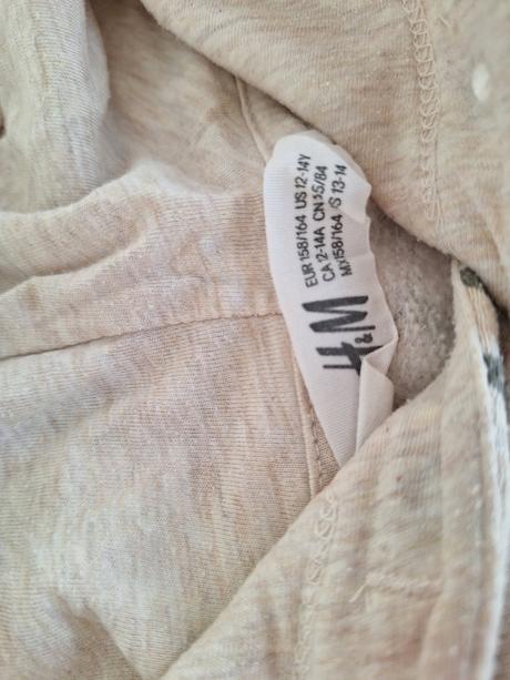 Predam mikinu, h&m,158