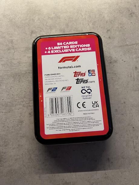 Plechovka f1 turbo attax, 