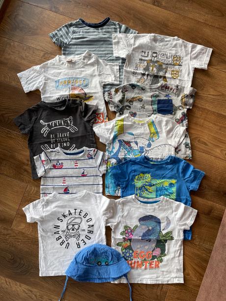 Tricka chlapec vel. 86-92 + klobucik, 86–98