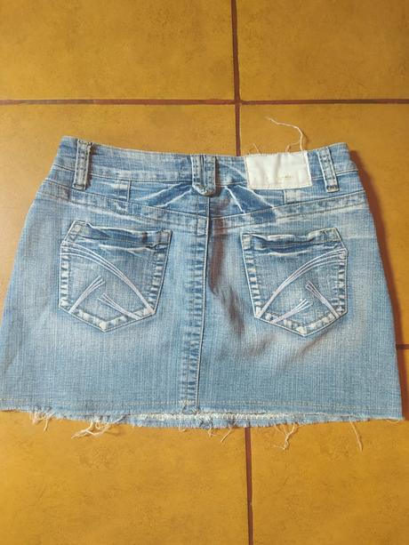 Sukňa rifľová -mini, l