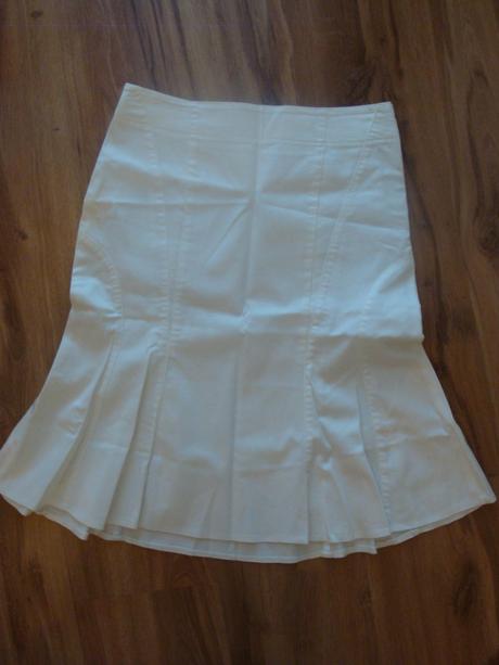 Sukňa biela, orsay,m
