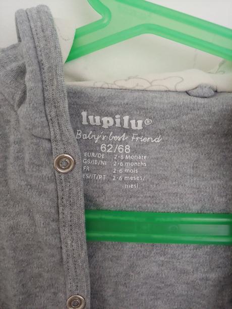 2x svetrík / bundička, lupilu,68