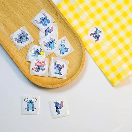 Nálepky lilo a stitch (500ks) - skladom, mut-9, 