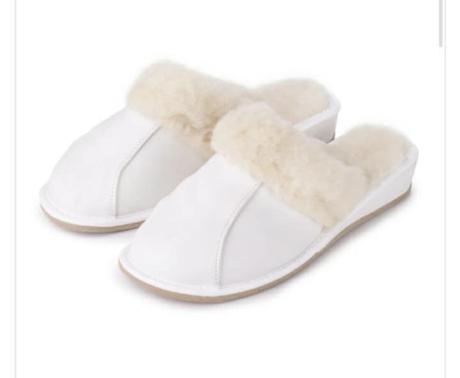 Dámske kožené papuče, baťa,37