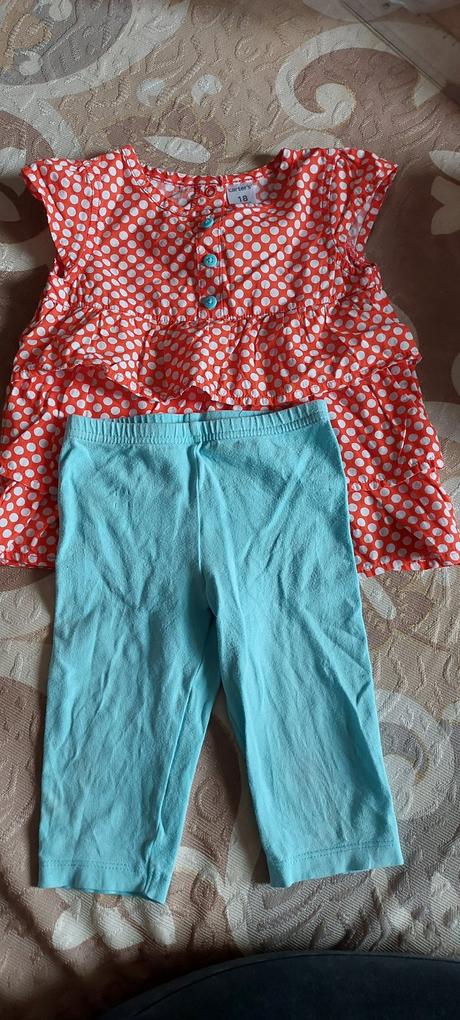 Bluzka a 3/4 nohavice, carter's,92