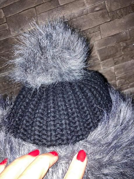 Zimná čiapka huňaté, calvin klein,s