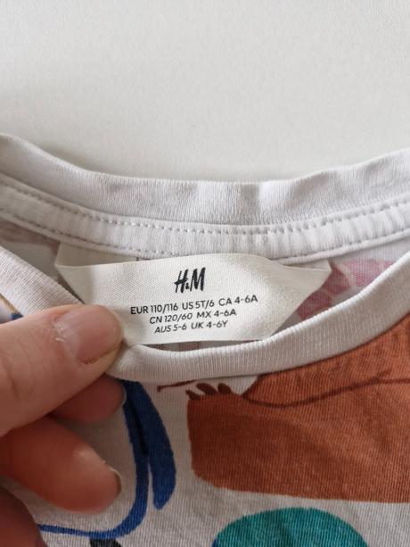 Tričko, h&m,110