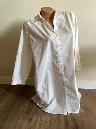 Bavlnená dlhšia košeľa s vreckami, reserved xl, reserved,xl