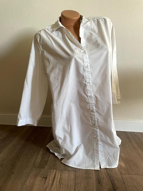 Bavlnená dlhšia košeľa s vreckami, reserved xl, reserved,xl
