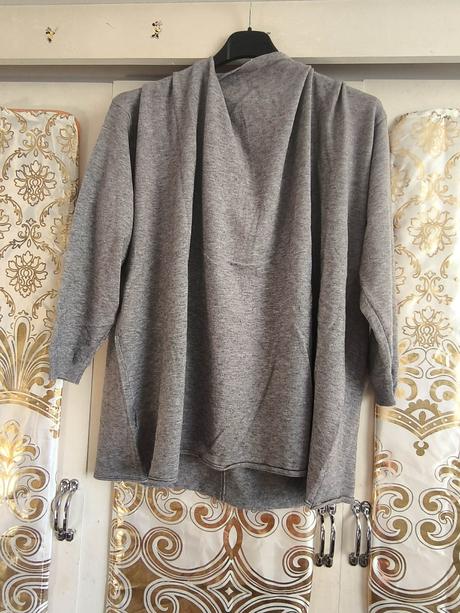 Úpletový oversize pulover, xl