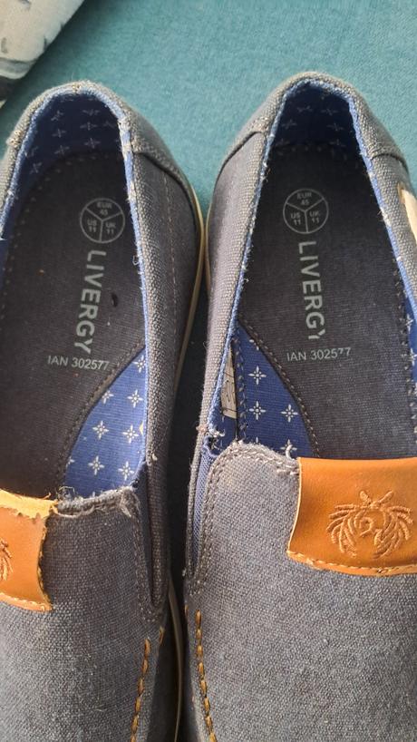 Len vyskúšané topánky z lidla, 45